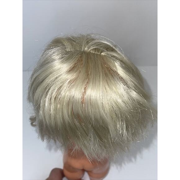 Vintage 1978 Ideal 13" Whoopsie Doll Squeeze Tummy Squeals and Pigtails Flip Up - Picture 11 of 12